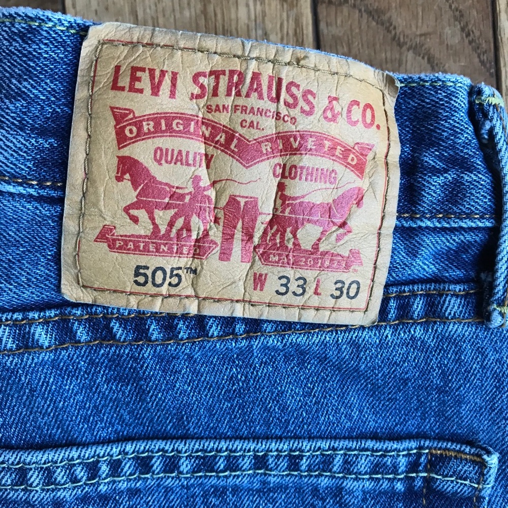 Levi’s 505 Men’s Straight Leg Jeans 33x30    *Aa11 - Picture 2 of 8